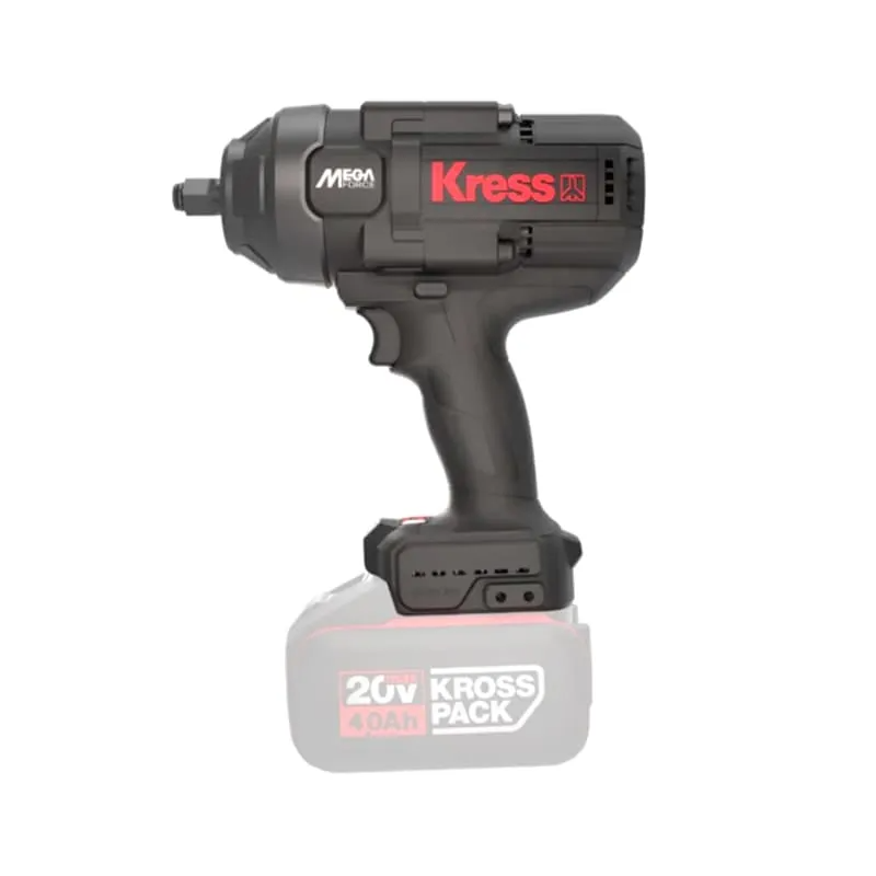 Гайковерт KRESS KUB33.91 20V 1300 Нм бесщеточный аккумуляторный — детальное фото